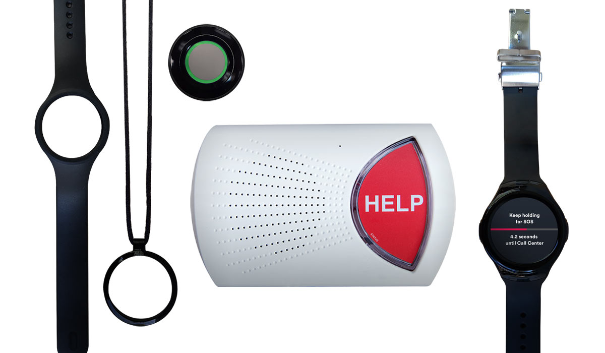 Bay Alarm Medical in-home and smartwatch bundle