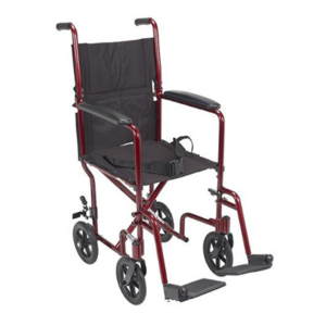 Drive medical lightweight transport chair wheelchair
