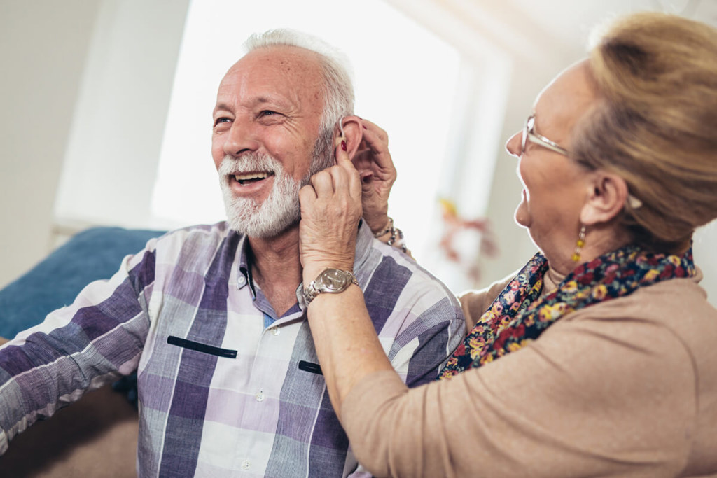 Elderly Fitting Hearing Aid