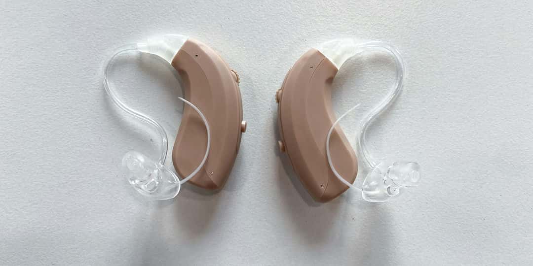 Pair of MDHearing hearing aids