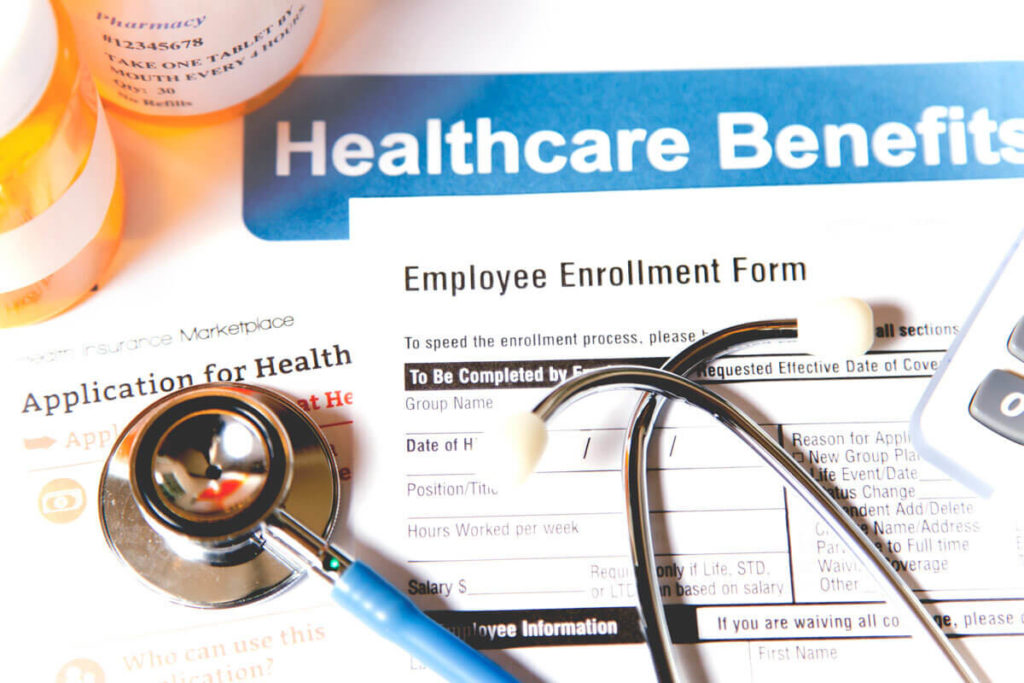 Healthcare benefits form