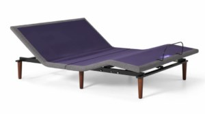 purple adjustable bed frame