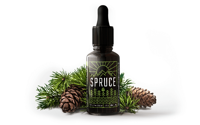 Spruce 750mg and 2,400mg CBD Oil Tincture