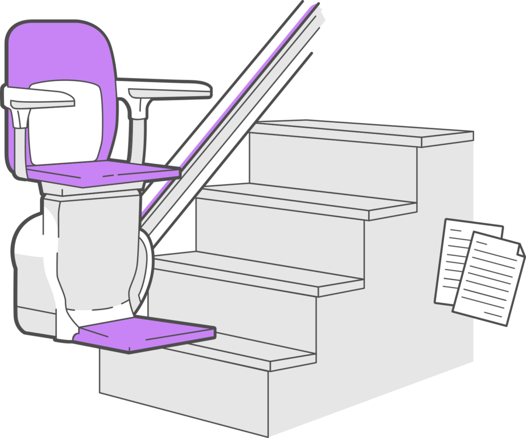 stair lift drive mechanism