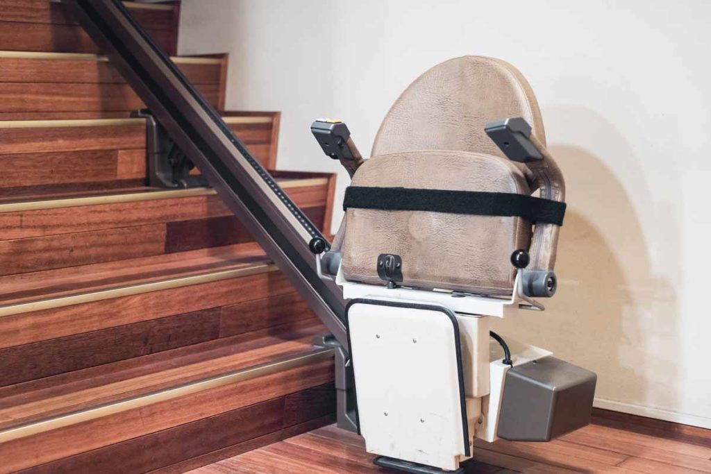 Stairlifts for wheelchairs
